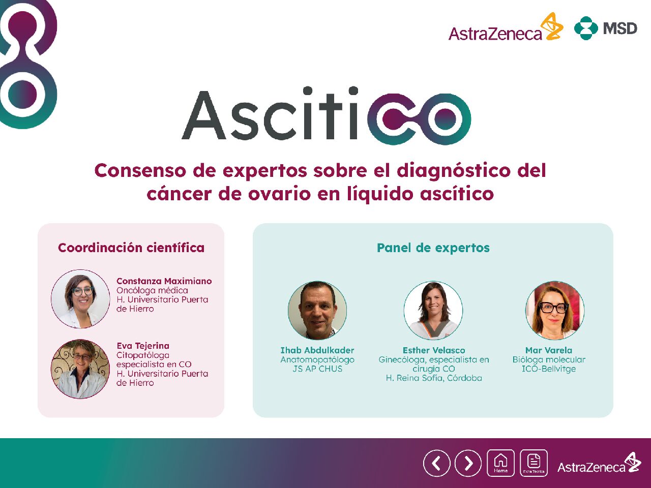Webinar Ascítico: Consenso de expertos sobre el diagnóstico del cáncer de ovario en líquido ascítico.